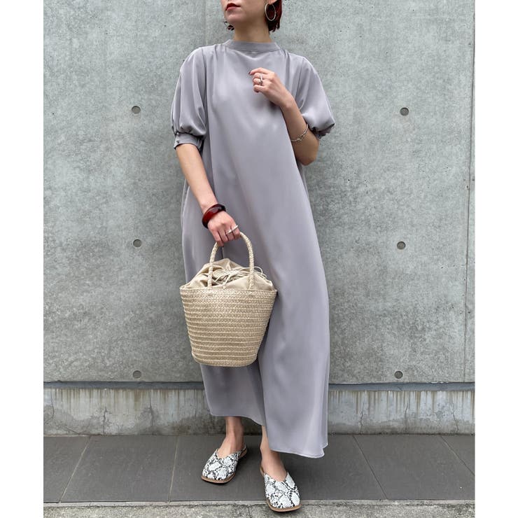 【SETUP7】SPECIALラウンドネックパフスリーブワンピース | SETUP7【WOMEN】 | 詳細画像48 