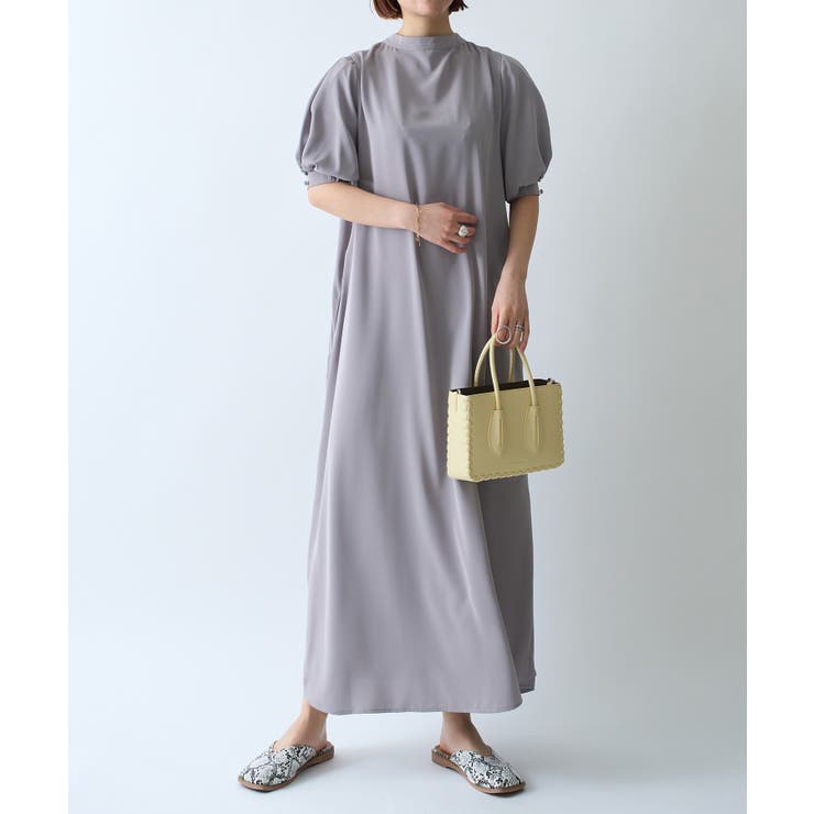 【SETUP7】SPECIALラウンドネックパフスリーブワンピース | SETUP7【WOMEN】 | 詳細画像51 