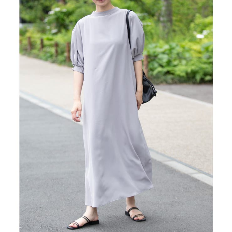 【SETUP7】SPECIALラウンドネックパフスリーブワンピース | SETUP7【WOMEN】 | 詳細画像57 