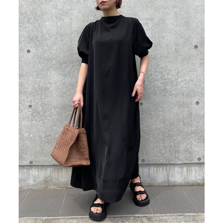 【SETUP7】SPECIALラウンドネックパフスリーブワンピース | SETUP7【WOMEN】 | 詳細画像6 