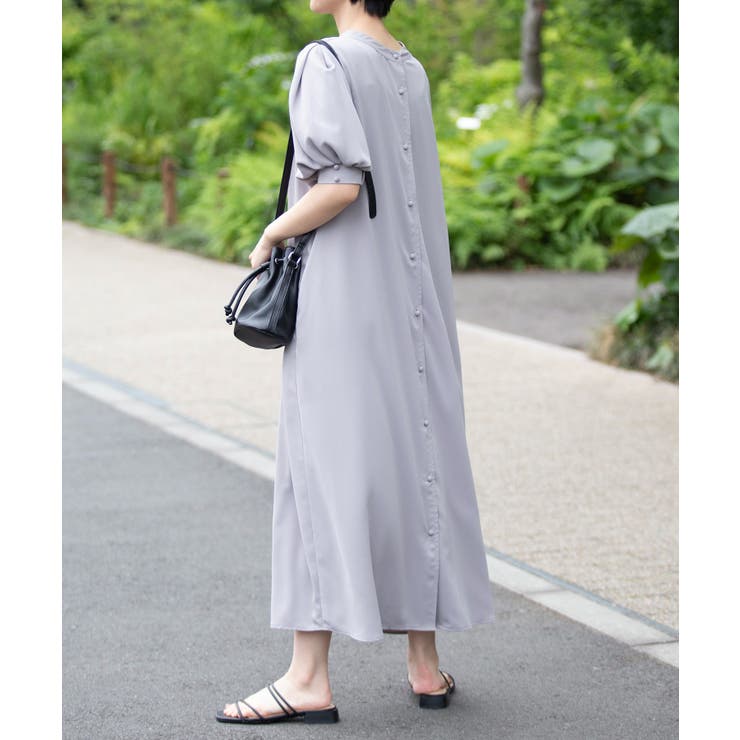 【SETUP7】SPECIALラウンドネックパフスリーブワンピース | SETUP7【WOMEN】 | 詳細画像60 