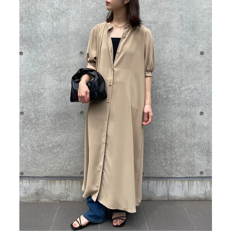 【SETUP7】SPECIALラウンドネックパフスリーブワンピース | SETUP7【WOMEN】 | 詳細画像63 