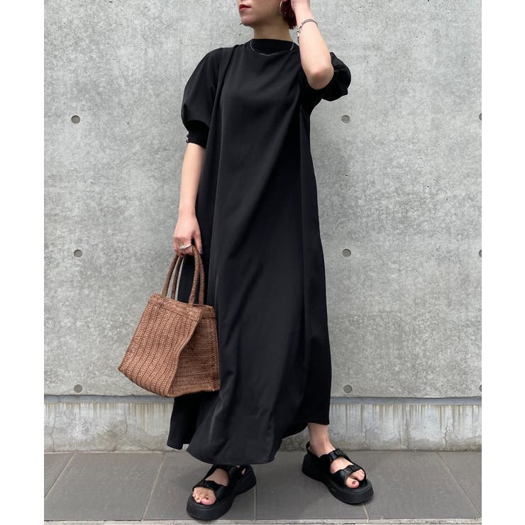 【SETUP7】SPECIALラウンドネックパフスリーブワンピース | SETUP7【WOMEN】 | 詳細画像7 