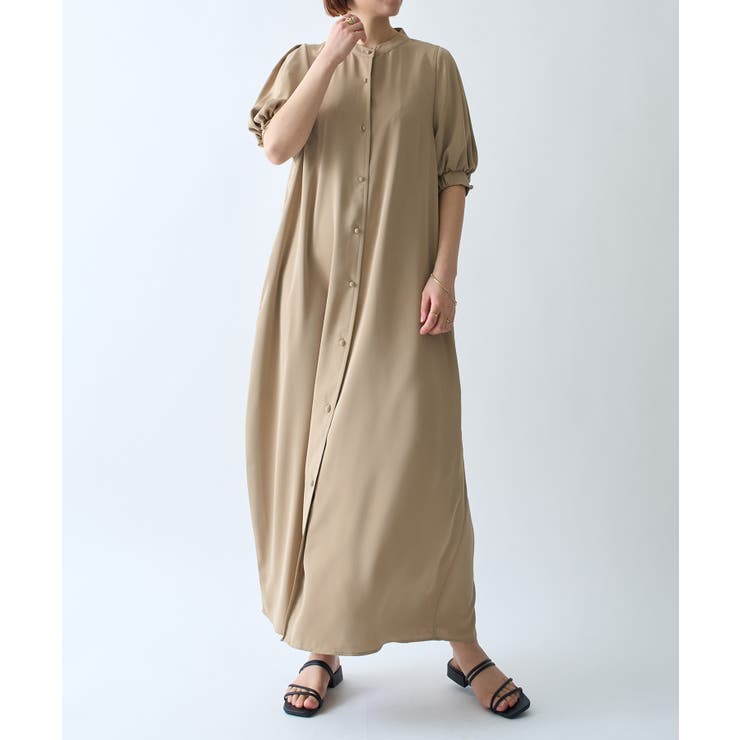 【SETUP7】SPECIALラウンドネックパフスリーブワンピース | SETUP7【WOMEN】 | 詳細画像72 