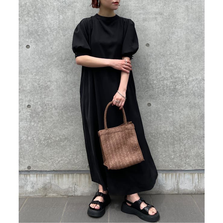 【SETUP7】SPECIALラウンドネックパフスリーブワンピース | SETUP7【WOMEN】 | 詳細画像8 