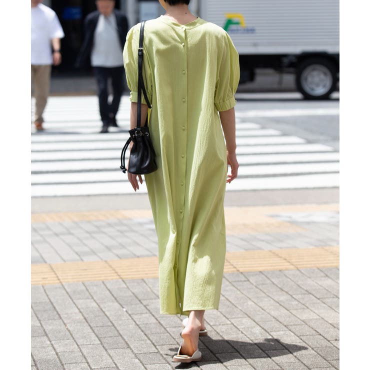 【SETUP7】SPECIALラウンドネックパフスリーブワンピース | SETUP7【WOMEN】 | 詳細画像86 