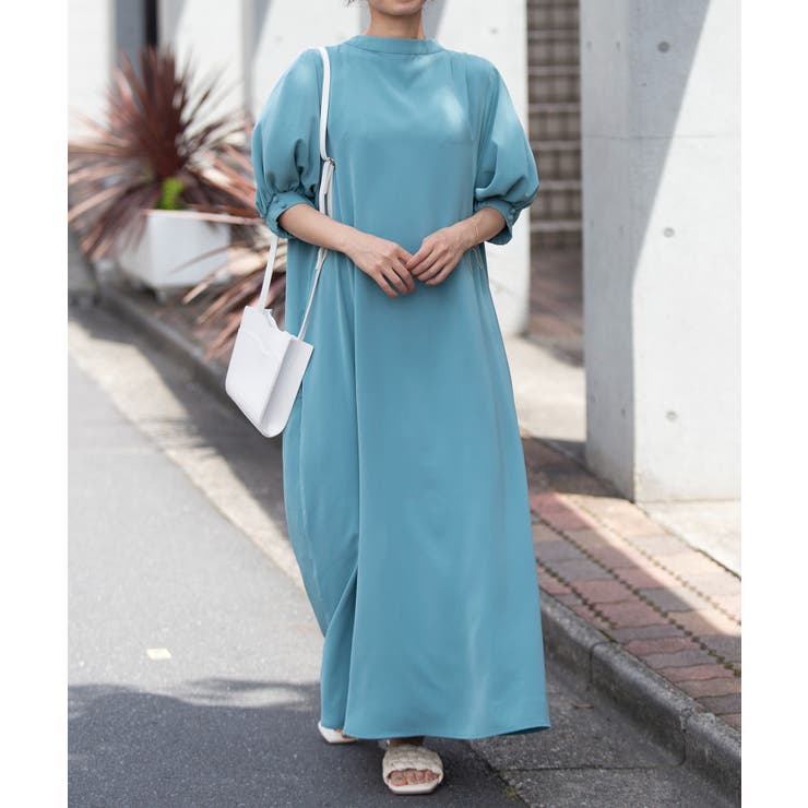 【SETUP7】SPECIALラウンドネックパフスリーブワンピース | SETUP7【WOMEN】 | 詳細画像93 