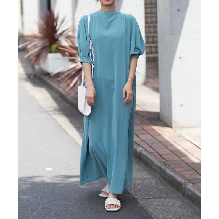 【SETUP7】SPECIALラウンドネックパフスリーブワンピース | SETUP7【WOMEN】 | 詳細画像94 