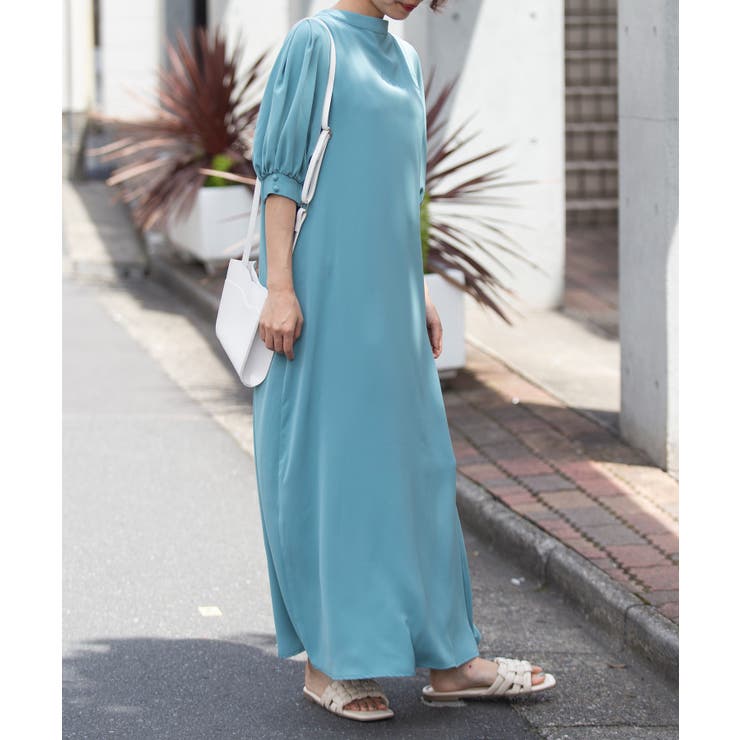 【SETUP7】SPECIALラウンドネックパフスリーブワンピース | SETUP7【WOMEN】 | 詳細画像96 