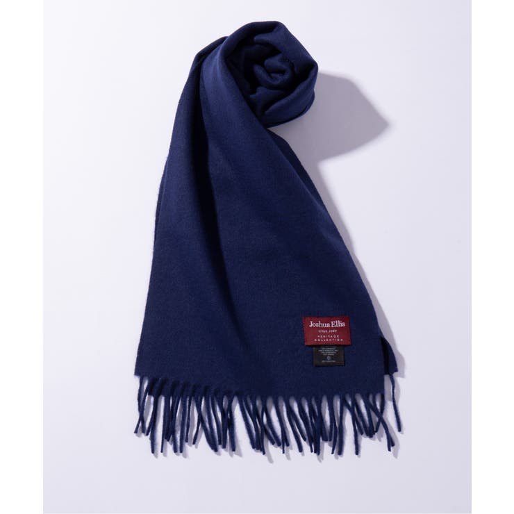 Joshua Ellis】ブリティッシュウールマフラー 180cm*25cm[品番 Joshua Ellis】ブリティッシュウールマフラー 180cm*25cm[品番