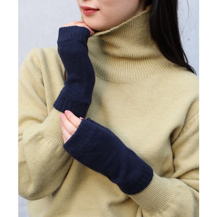 CASHMERE WRISTWARMER 4PLY[品番：TTMW0001052]｜SETUP7【WOMEN