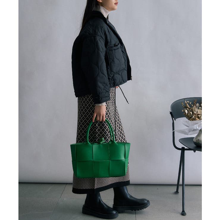 【SETUP7】イントレチャートPUトートバッグ KNF | SETUP7【WOMEN】 | 詳細画像12 