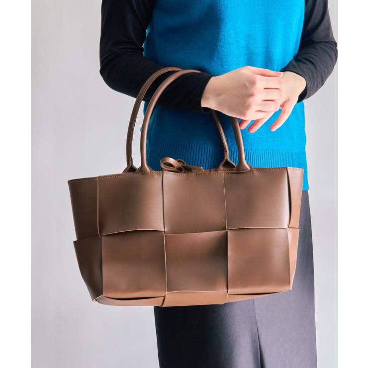 【SETUP7】イントレチャートPUトートバッグ KNF | SETUP7【WOMEN】 | 詳細画像2 