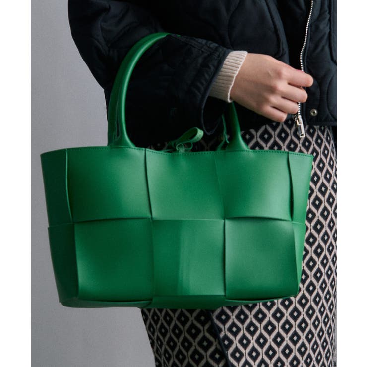 【SETUP7】イントレチャートPUトートバッグ KNF | SETUP7【WOMEN】 | 詳細画像9 