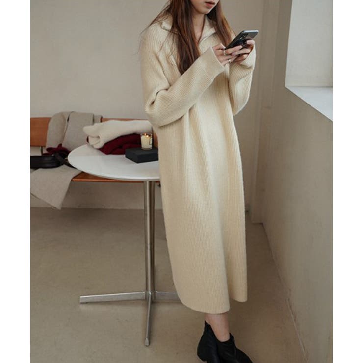 【SETUP7】ハーフジップハイネックニットワンピース SCCH266 | SETUP7【WOMEN】 | 詳細画像11 