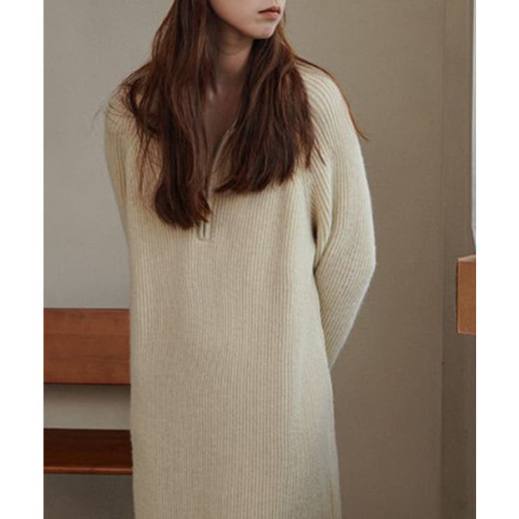 【SETUP7】ハーフジップハイネックニットワンピース SCCH266 | SETUP7【WOMEN】 | 詳細画像14 