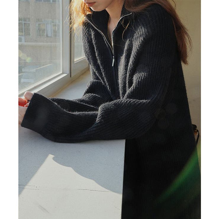 【SETUP7】ハーフジップハイネックニットワンピース SCCH266 | SETUP7【WOMEN】 | 詳細画像2 