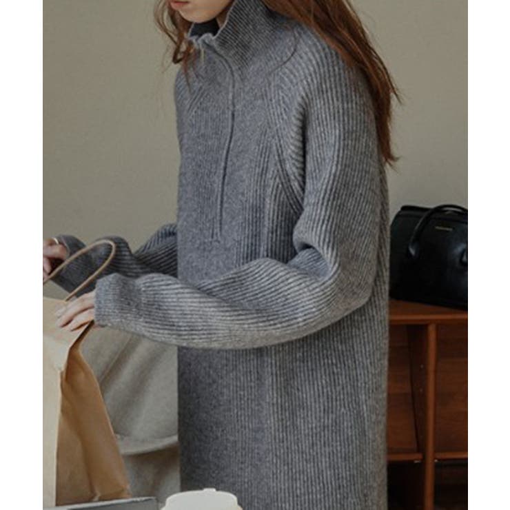 【SETUP7】ハーフジップハイネックニットワンピース SCCH266 | SETUP7【WOMEN】 | 詳細画像22 