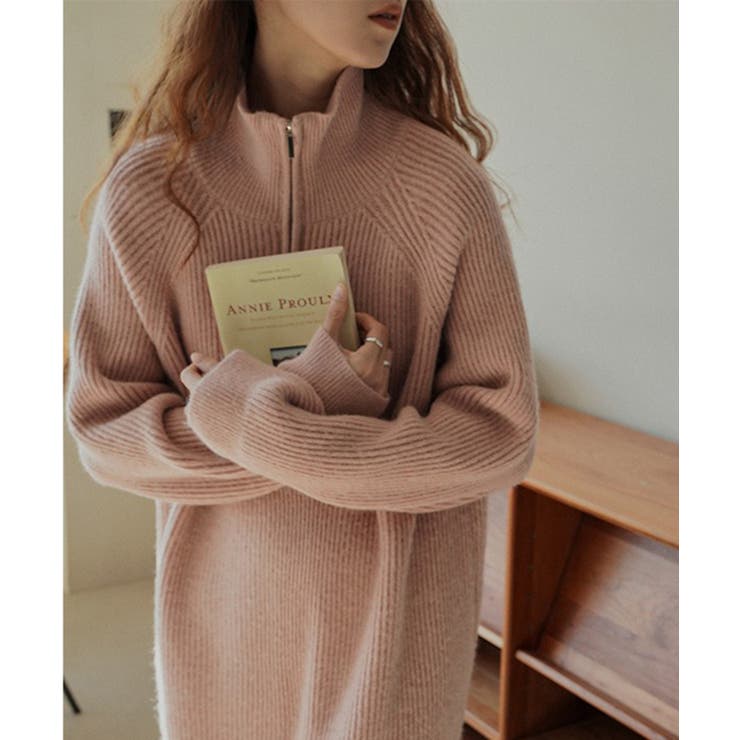 【SETUP7】ハーフジップハイネックニットワンピース SCCH266 | SETUP7【WOMEN】 | 詳細画像23 