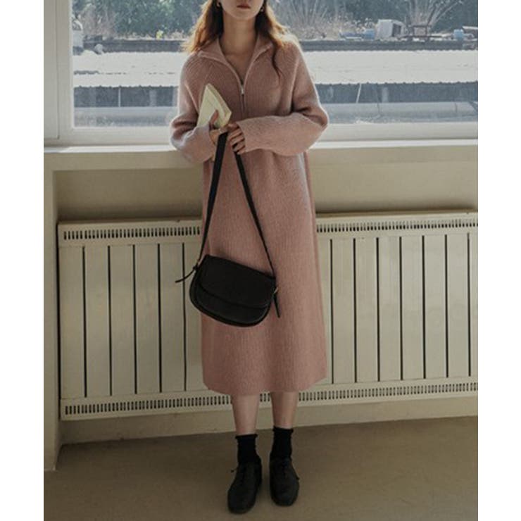 【SETUP7】ハーフジップハイネックニットワンピース SCCH266 | SETUP7【WOMEN】 | 詳細画像28 