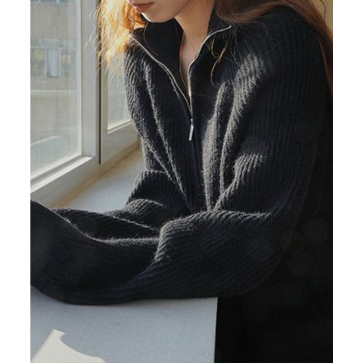 【SETUP7】ハーフジップハイネックニットワンピース SCCH266 | SETUP7【WOMEN】 | 詳細画像6 