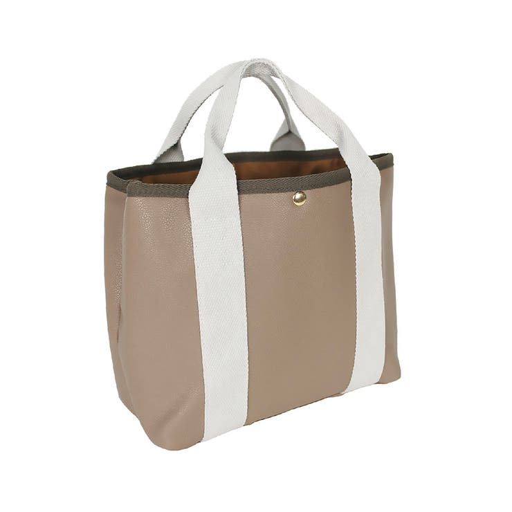 グレイッシュベージュ | 【SETUP7】PUレザーマルチ収納トートバッグ SNBD | SETUP7【WOMEN】