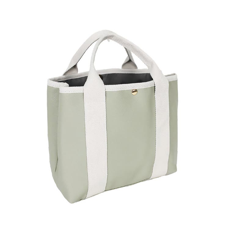 ライトグリーン | 【SETUP7】PUレザーマルチ収納トートバッグ SNBD | SETUP7【WOMEN】