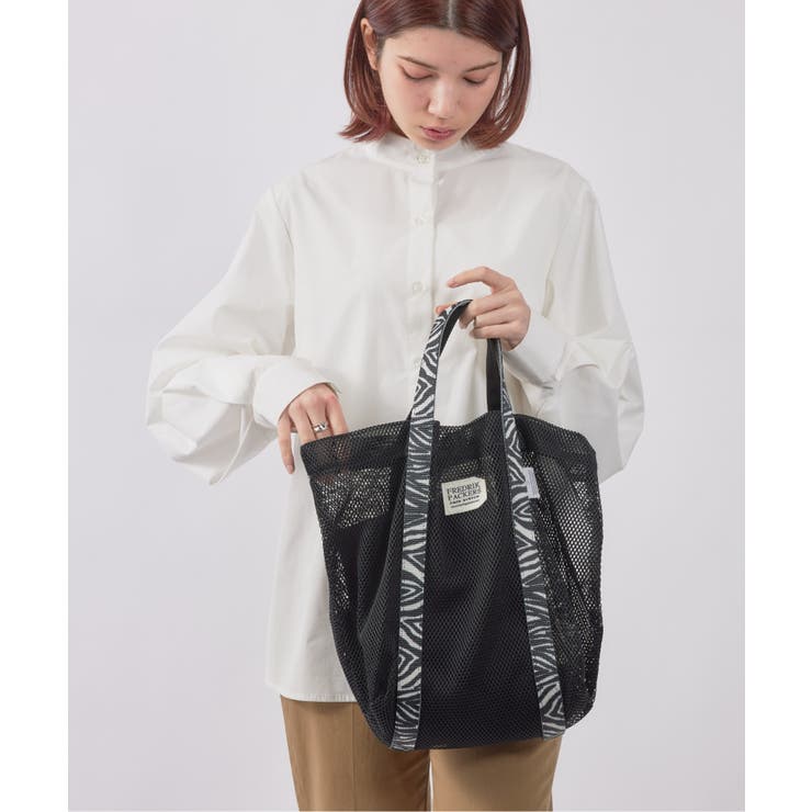 FREDRIK PACKERS】別注！限定 HEAVY MESH TOTE[品番：TTMW0001310