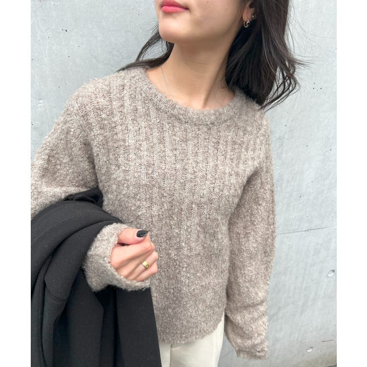 ベージュ | 24AWモデル！SWEET 掲載商品 谷まりあさん着用【SETUP7】ボリューム… | SETUP7【WOMEN】