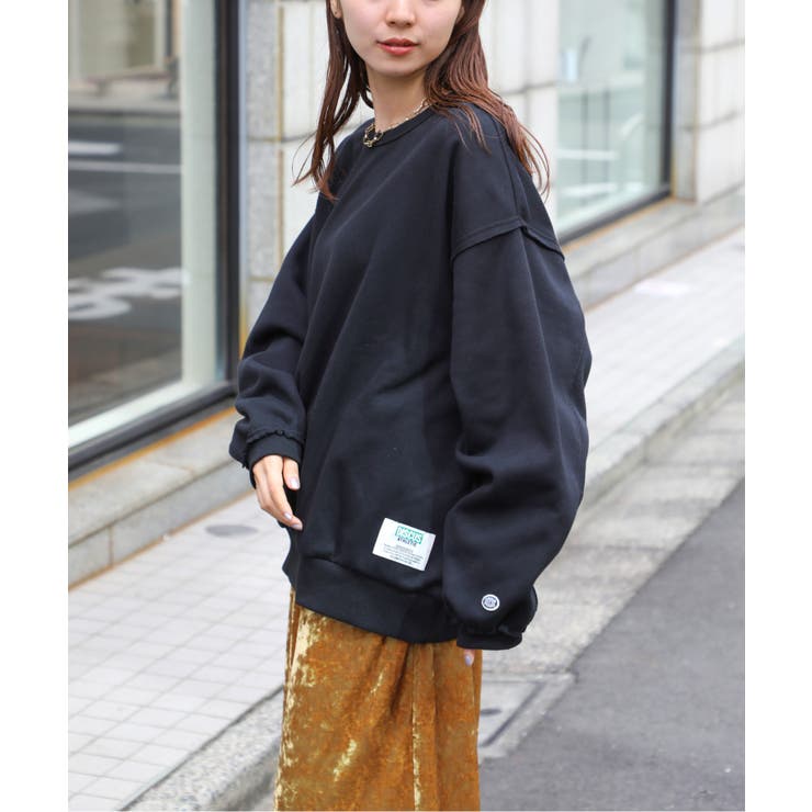 裏シープ起毛カットオフスウェットプルオーバー 3487 8603 | SETUP7【WOMEN】 | 詳細画像3 