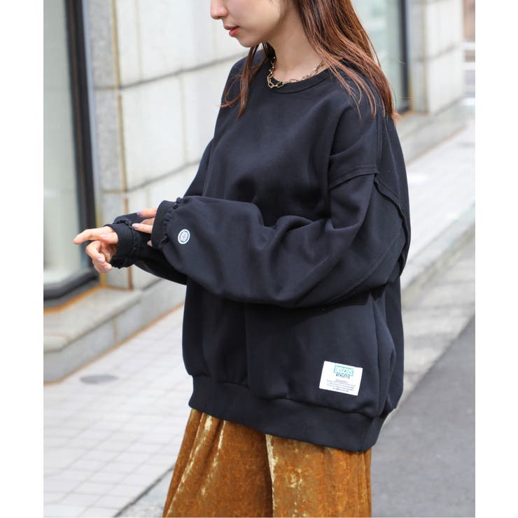 裏シープ起毛カットオフスウェットプルオーバー 3487 8603 | SETUP7【WOMEN】 | 詳細画像4 