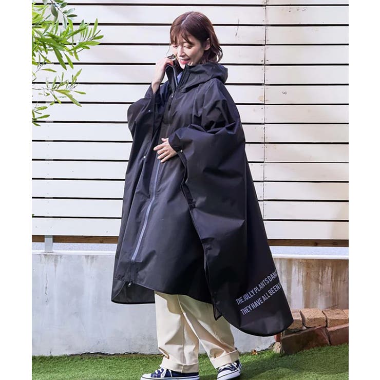 A daily style Rain coat レインコート フリーサイズ - レインコート