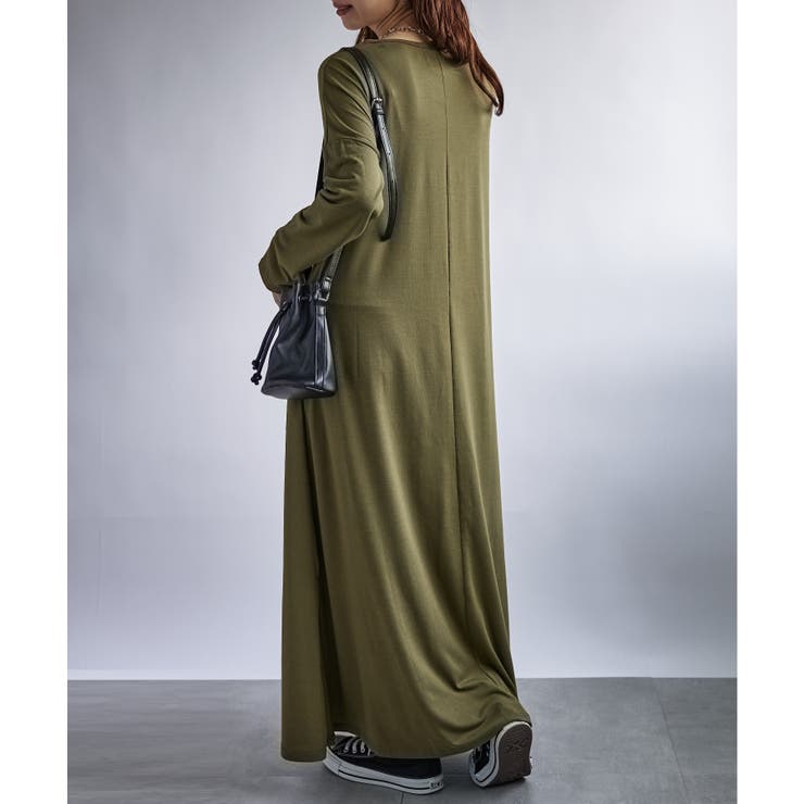 【SETUP7】Vネックフレアワンピース SCCH329 | SETUP7【WOMEN】 | 詳細画像13 