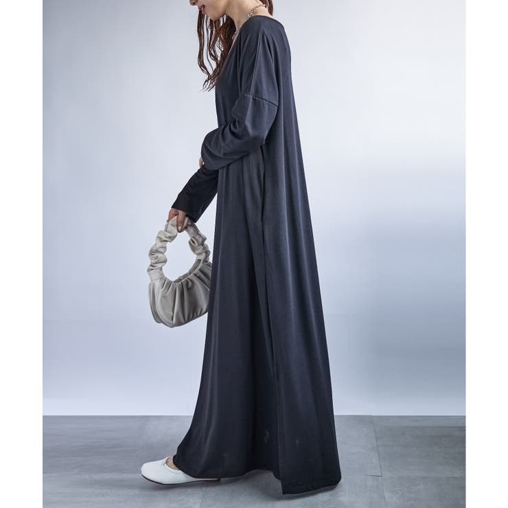 【SETUP7】Vネックフレアワンピース SCCH329 | SETUP7【WOMEN】 | 詳細画像2 