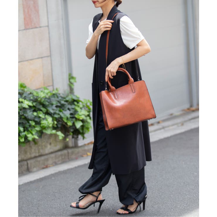 【MAISON BREEZE】2WAYフェイクレザーショルダートートバッグ KN… | SETUP7【WOMEN】 | 詳細画像16 