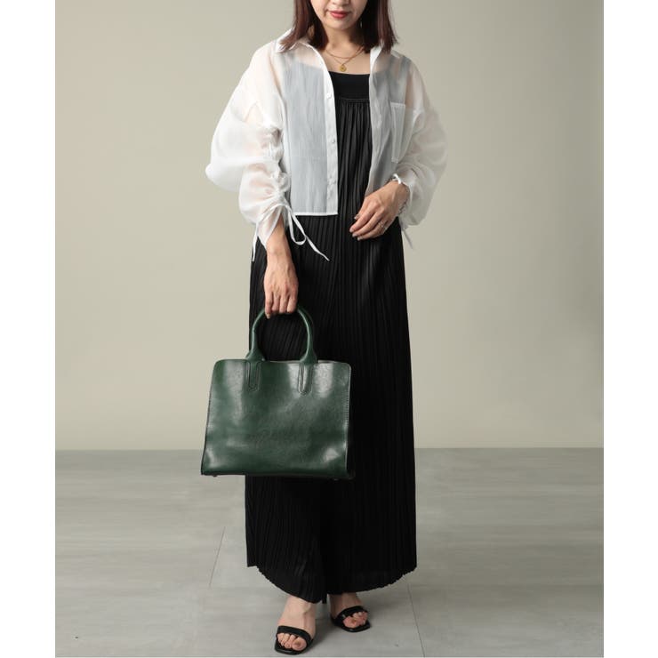 【MAISON BREEZE】2WAYフェイクレザーショルダートートバッグ KN… | SETUP7【WOMEN】 | 詳細画像4 