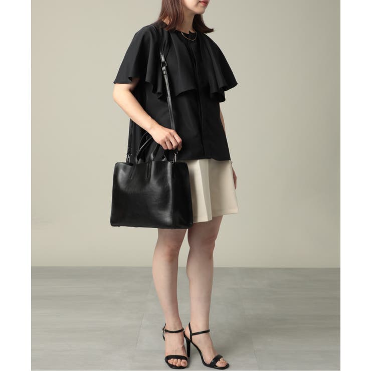 【MAISON BREEZE】2WAYフェイクレザーショルダートートバッグ KN… | SETUP7【WOMEN】 | 詳細画像9 