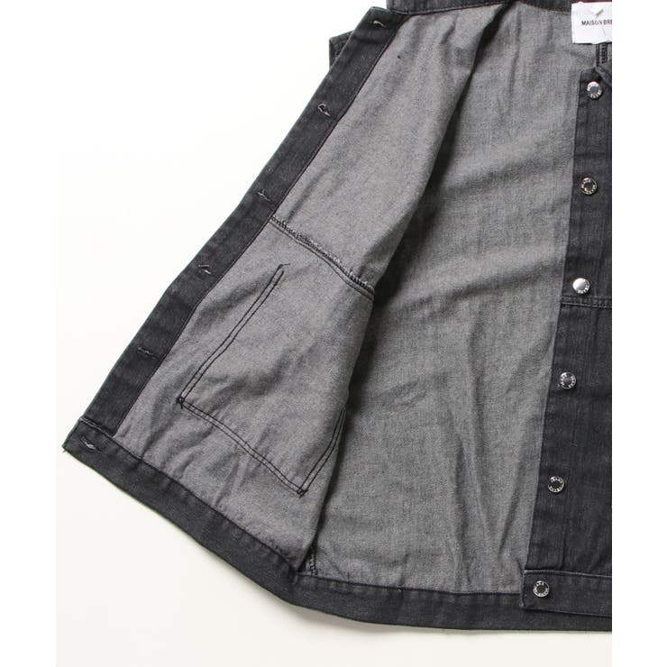 【SETUP7】ビッグシルエットデニムベストジャケット KNF012 | SETUP7【WOMEN】 | 詳細画像3 