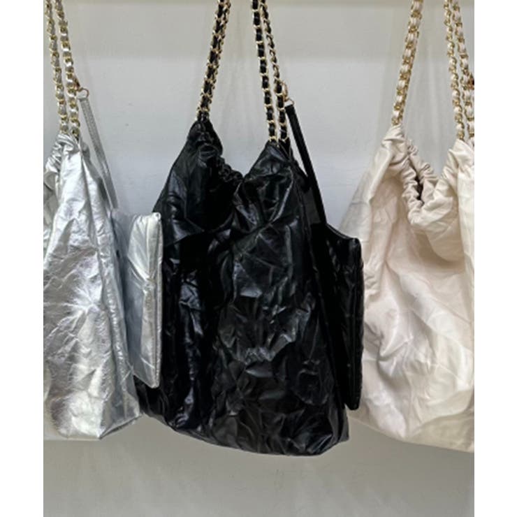 SETUP7】チェーントートバッグ KNF030[品番：TTMW0000475]｜SETUP7