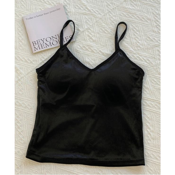 【SETUP7】カップ付きバッククロスサテンライクキャミソール KNF049 | SETUP7【WOMEN】 | 詳細画像5 