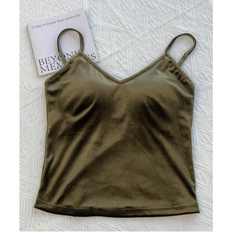 【SETUP7】カップ付きバッククロスサテンライクキャミソール KNF049 | SETUP7【WOMEN】 | 詳細画像7 