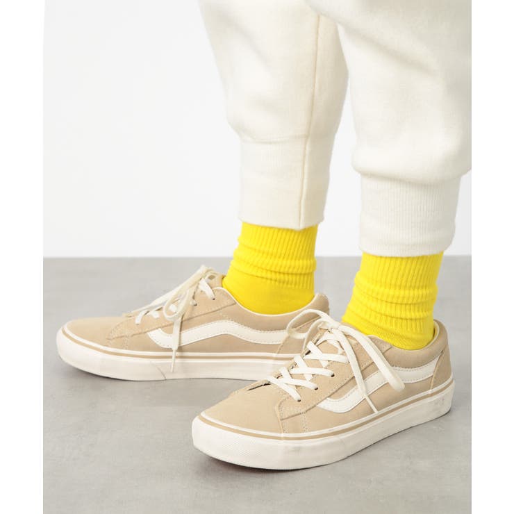 イエロー | 【SETUP7】カラークルーリブソックス KNF049 | SETUP7【WOMEN】
