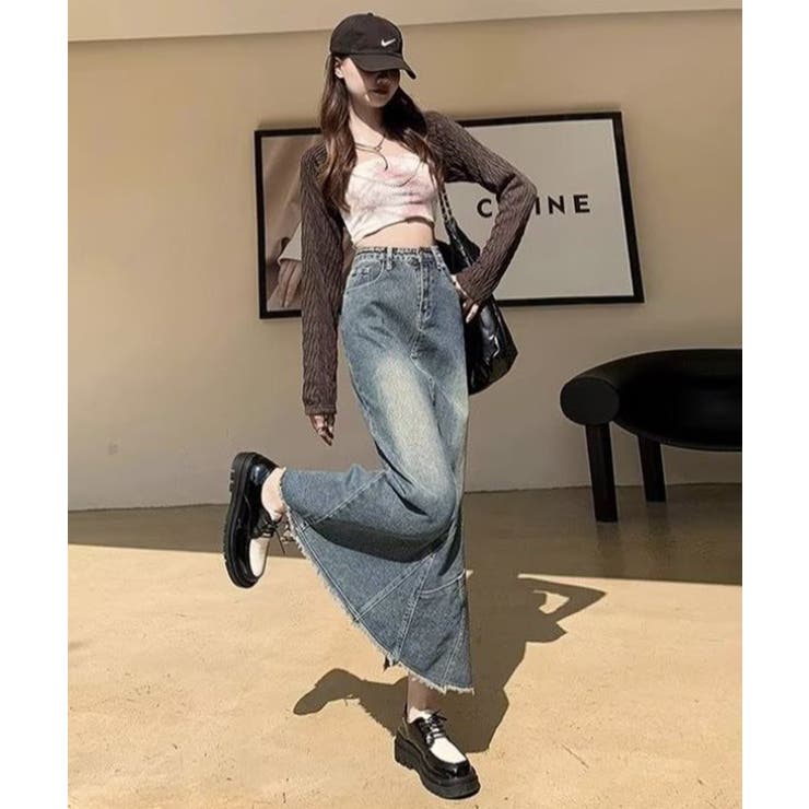 【SETUP7】デニムロングスカート SCCH483 | SETUP7【WOMEN】 | 詳細画像4 