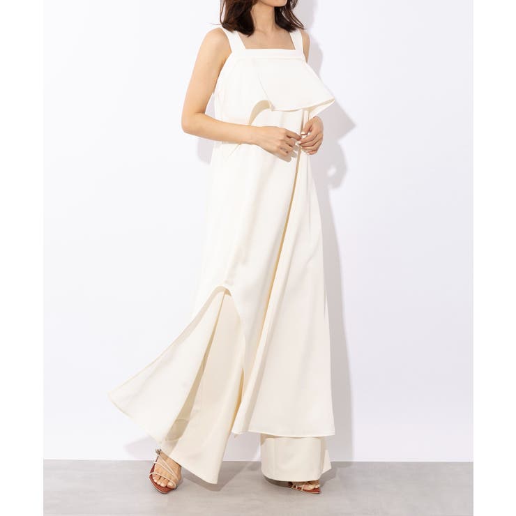 アイボリー | asymmetry One piece | SETUP7【WOMEN】