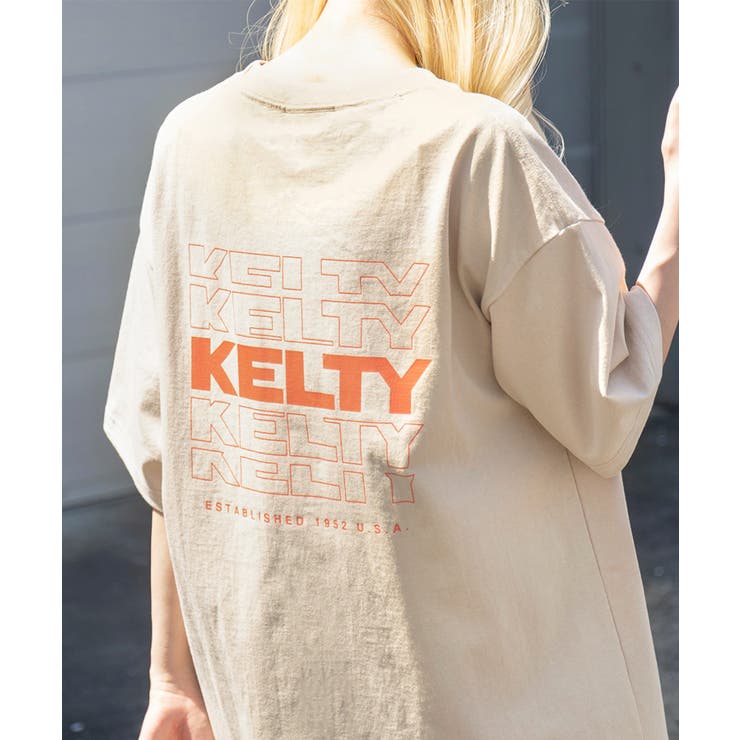 ベージュ系2 | 【KELTY】バックタイポロゴS/STシャツ KE25113014 | SETUP7【WOMEN】
