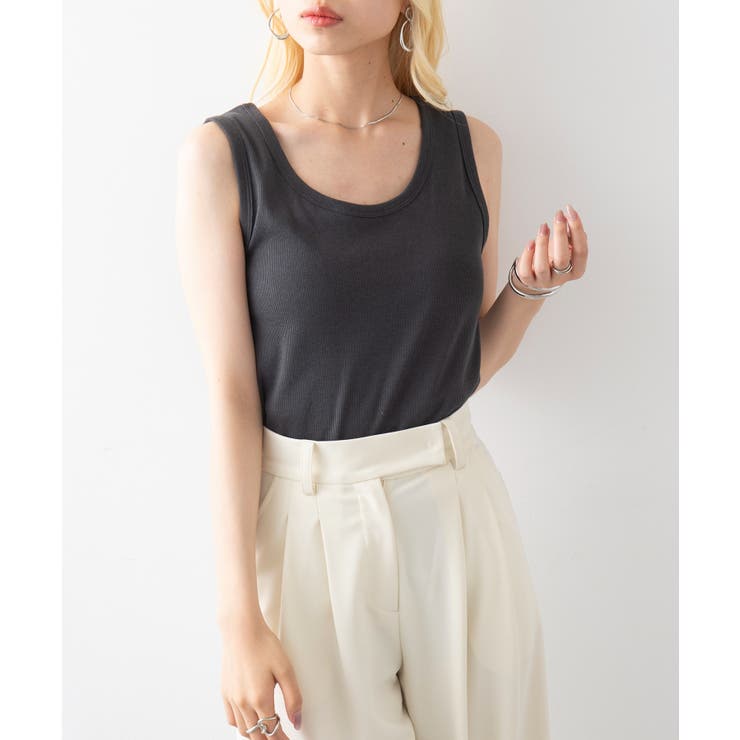【SETUP7】ベーシックリブタンクトップ GLR | SETUP7【WOMEN】 | 詳細画像10 