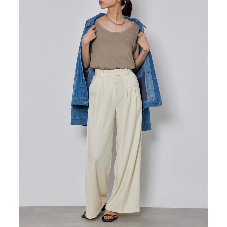 【SETUP7】ベーシックリブタンクトップ GLR | SETUP7【WOMEN】 | 詳細画像14 