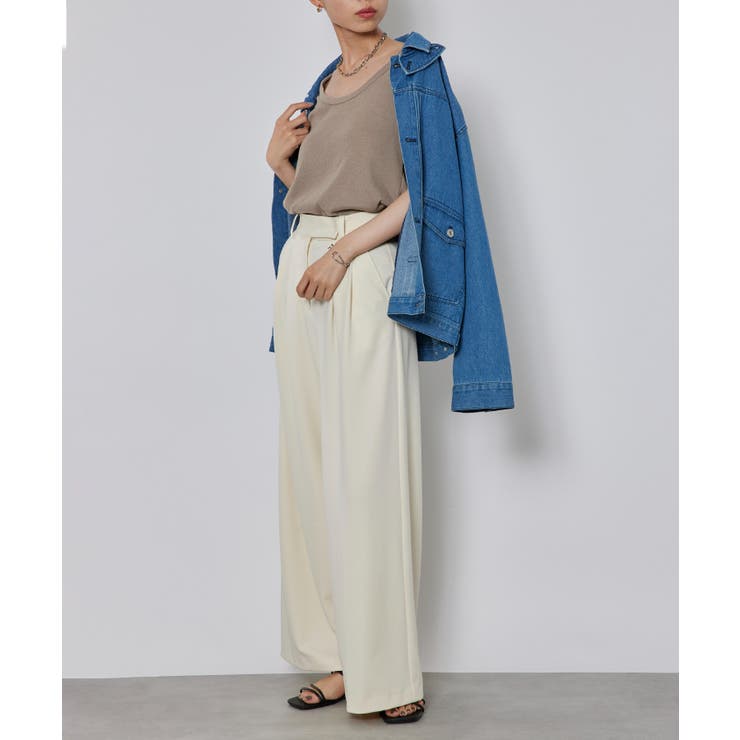 【SETUP7】ベーシックリブタンクトップ GLR | SETUP7【WOMEN】 | 詳細画像15 