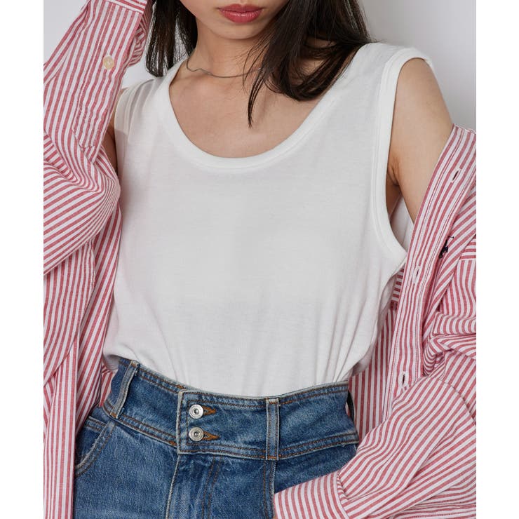 【SETUP7】ベーシックリブタンクトップ GLR | SETUP7【WOMEN】 | 詳細画像2 