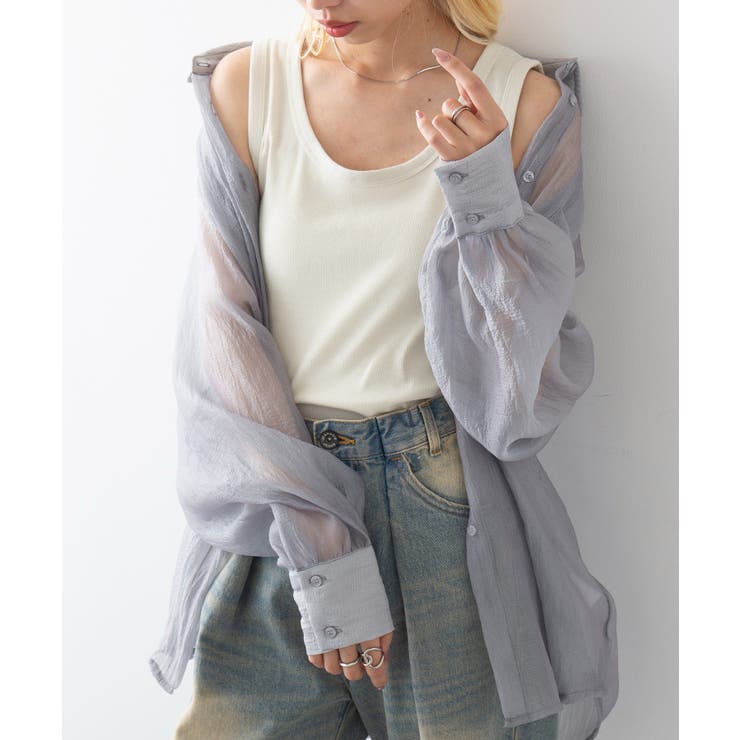 ミント | 【SETUP7】ベーシックリブタンクトップ GLR | SETUP7【WOMEN】